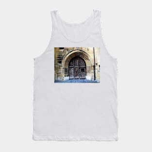 Neuchatel Castle Gate. Switzerland Tank Top